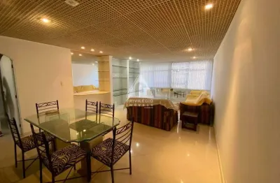 Apartamento a venda, 3 quartos, sala ampla, 1 vaga, copacabana - rio de janeiro