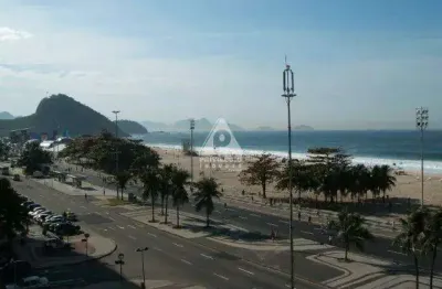 Imóvel na av. atlântica, ao lado do copacabana palace. 354m2. alto. vista deslumbrante