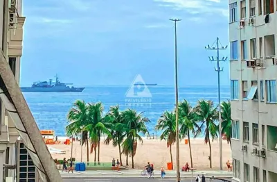 Apartamento com vista mar, 3 quartos, suíte à venda em copacabana - rio de janeiro