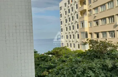 Apartamento 2 quartos - reformado com vista lateral mar - posto 5, copacabana, rj