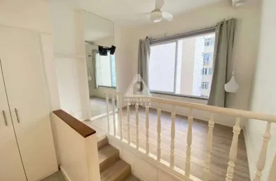 Apartamento à venda, 1 quarto, 1 vaga na escritura, posto 6 - copacabana