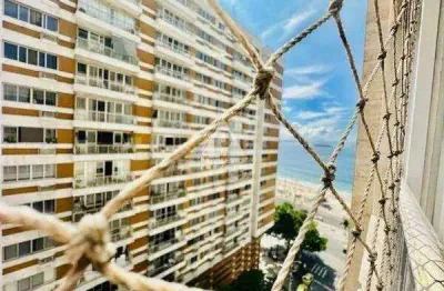 Apartamento reformado fino acabamento copacabana posto 6 quadra da praia venda sala ampla 2 ambientes.