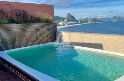 Cobertura duplex na avenida atlântica com vista espetacular para o mar!