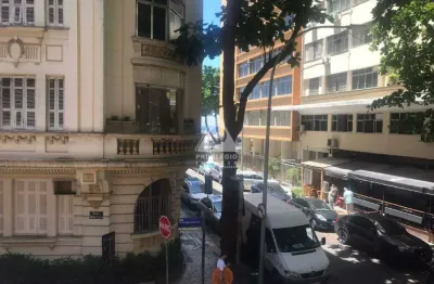 Copacabana - dois quartos vista lateral mar para investidores
