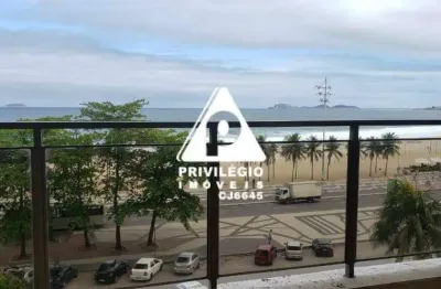 Apartamento conceito, vista para toda a orla da avenida atlantica, um andar inteiro de bom gosto