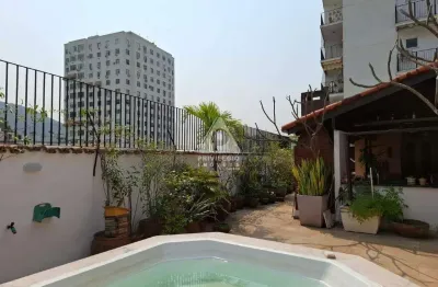 Cobertura linear em laranjeiras 4 quartos com vista cristo e piscina!!!