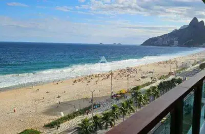 Apartamento de luxo na vieira souto: 3 suítes, 3 vagas e vista frontal para a praia
