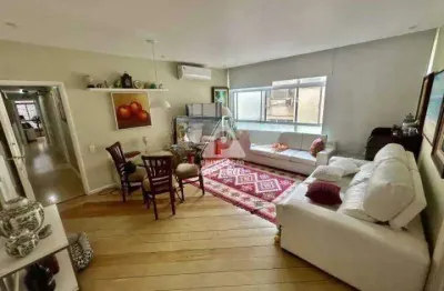 Apartamento espaçoso 104m² | 3 quartos (suíte) | 1 vaga na escritura | janelas grandes | ipanema