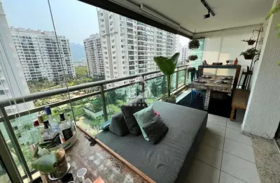 Apartamento moderno na barra olímpica: 1 suíte master, 1 vaga e lazer completo