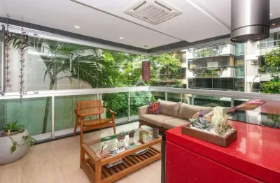 Apartamento de luxo 180m² | 3 suítes | varandão gourmet | 3 vagas na escritura | leblon