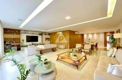 Apartamento de luxo de 3 quartos em copacabana: 210m² e design por arquitetos