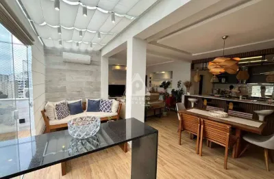 Cobertura linear no humaitá, 4 quartos, 200m², vista cristo