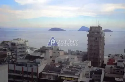 Sala comercial, 28 mts, vista para o mar, ilhas cagarras e morro dois irmãos, em ipanema.
