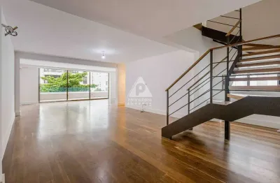 Cobertura duplex no posto 10, ipanema – 4 suítes, vista parcial e 2 vagas