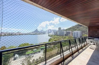 Apartamento de 4 quartos: 3 vagas, vista deslumbrante e lazer total na lagoa