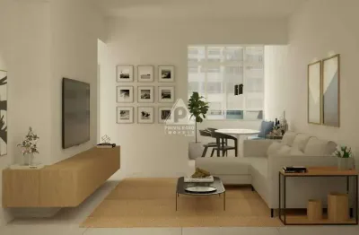Apartamento em ipanema: 2 quartos, 1 suíte e totalmente reformado
