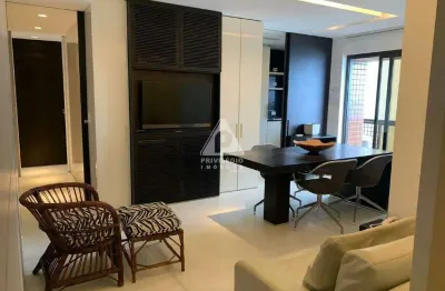 Apartamento em ipanema: 2 quartos, 1 suíte, varanda e vaga de garagem