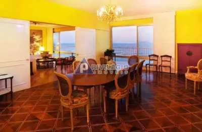 Apartamento de 450m² em ipanema: 4 quartos, 1 vaga de garagem e vista panorâmica para a praia