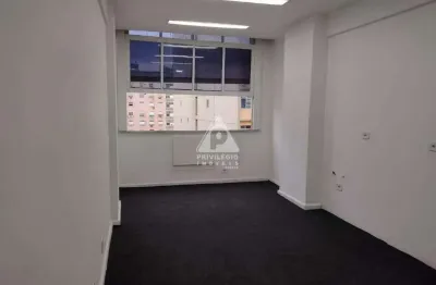 Sala comercial, 4 cômodos, andar alto, vista livre, 36 mts, em copacabana!