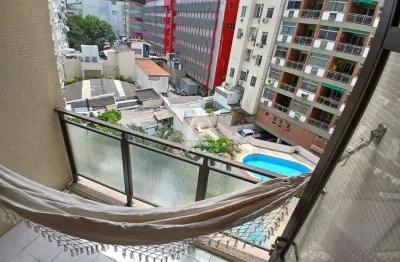 Flat exclusivo com varanda e vista piscina no coração de ipanema!