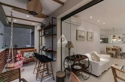 Apartamento à venda na lagoa, reformado, 2 quartos, suíte, varanda, vaga na escritura, lagoa, rio de janeiro, rj