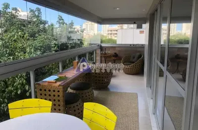 Apartamento 3 suítes com 3 varandas e 2 vagas na gávea – 138m²