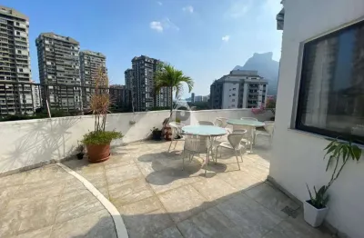 Cobertura duplex com vista para o mar e pedra da gávea – são conrado