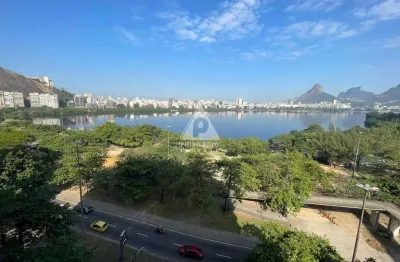 Apartamento com vista para a lagoa, 3 quartos, 2 vagas - lagoa