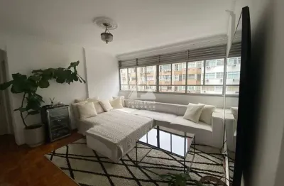 Apartamento 3 quartos com excelente planta e 100m² no leblon – sala ampla e cozinha americana