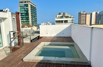 Cobertura duplex à venda, 3 suítes, ipanema - rio de janeiro/rj