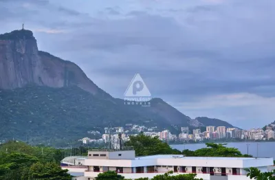 Apartamento reformado com vista para cristo e lagoa – 3 quartos no leblon