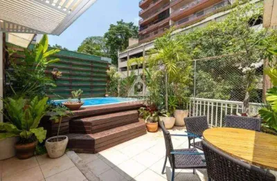 Cobertura à venda, 5 quartos, 2 suítes, 2 vagas – leblon, rj