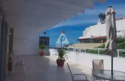 Cobertura linear no leblon – 3 quartos, quadra da praia, 324m²