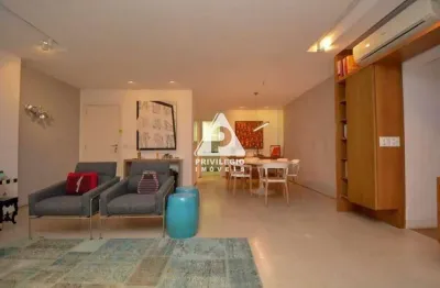 Apartamento no leblon com infraestrutura completa e vista verde