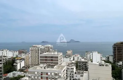 Privilégio imóveis vende: flat 1 quarto, vista mar, leblon - rio de janeiro/rj