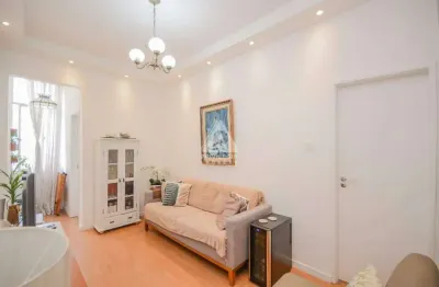 Apartamento à venda de 2 quarto, 2 banheiros em laranjeiras - rio de janeiro -rj