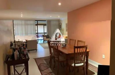 Laranjeiras, em rua nobre, espetacular apartamento de 4 quartos (sendo 2 suítes - 1 com closet); o apartamento tem 206m².