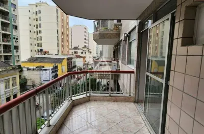 Apartamento de 1 quarto, com varanda e vaga no catete