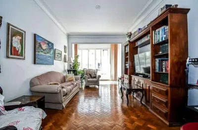 Apartamento de 3 quartos (1 suíte), dependência completa, 156m², vaga de garagem - copacabana