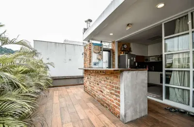 Cobertura à venda, 3 quartos, 1 suíte, 1 vaga, glória - rio de janeiro/rj