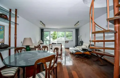 Cobertura à venda, 4 quartos, 1 suíte, 1 vaga, cosme velho - rio de janeiro/rj