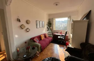 Apartamento à venda, 2 quartos, dependência completa - glória