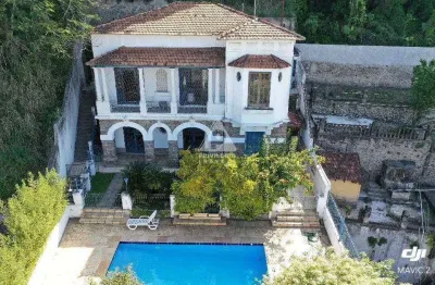 Espetacular casa em santa teresa com vista deslumbrante, piscina, academia e sauna!