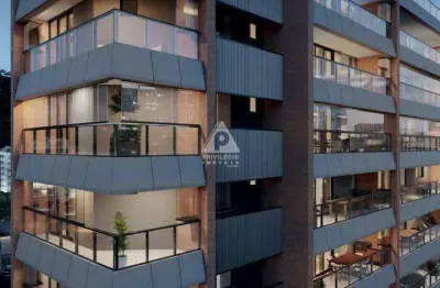 Cobertura à venda, 3 quartos, 3 suítes, 2 vagas, botafogo - rio de janeiro/rj