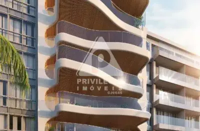 Residencial tom - gafisa. expetacular, exclusivo e luxuoso apartamento de 4 suítes de frente para a praia do leblon, a venda