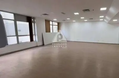 Sala comercial com 258m² no centro do rio de janeiro.