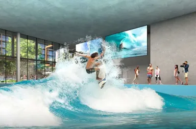 Lançamento arte - wave, calper. apartamentos e townhouses, com infraestrutura completa, a venda na barra olímpica