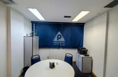 Sala Comercial 38m² no Centro do Rio de Janeiro – Mobiliada, 24h e Pronta para Uso