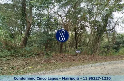 Terreno em condomínio para venda em mairiporã, condomínio jardim dos cinco lagos