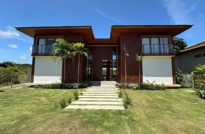 Casa a venda 6 suítes porteira fechada no praia bela em praia do forte